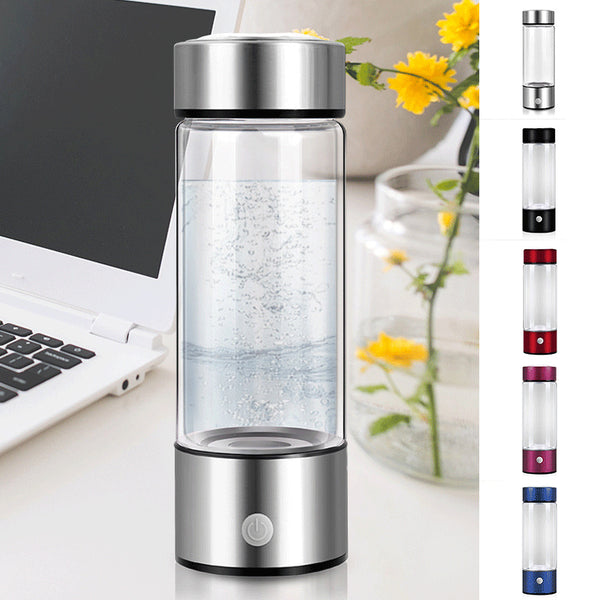 Hydrogen Water Bottles Electric Hydrogen Rich Water Generator Bottle New Technology Rechargeable Portable Antioxidant - Clear Vision™️Glasses