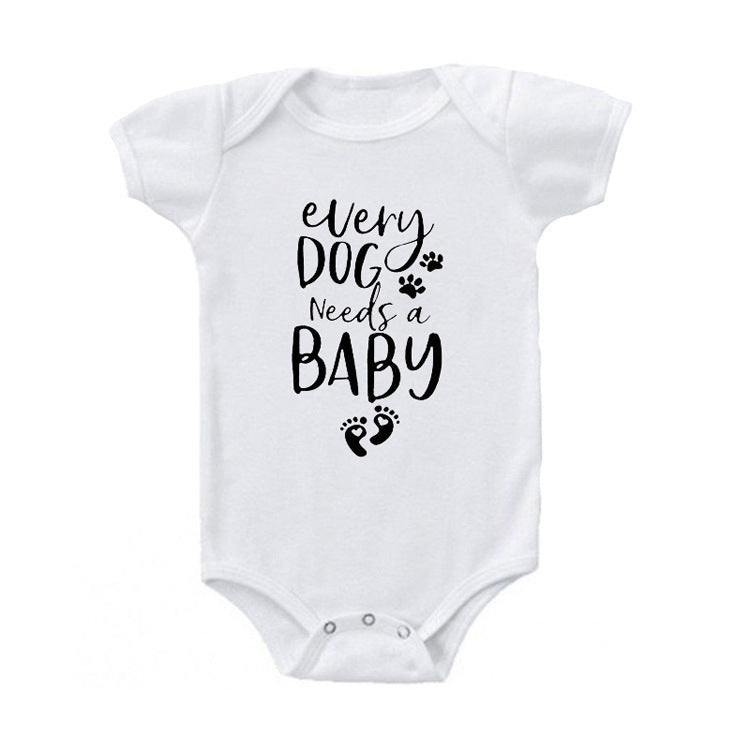 Printed Triangle Baby Romper Bodysuit - Clear Vision™️Glasses