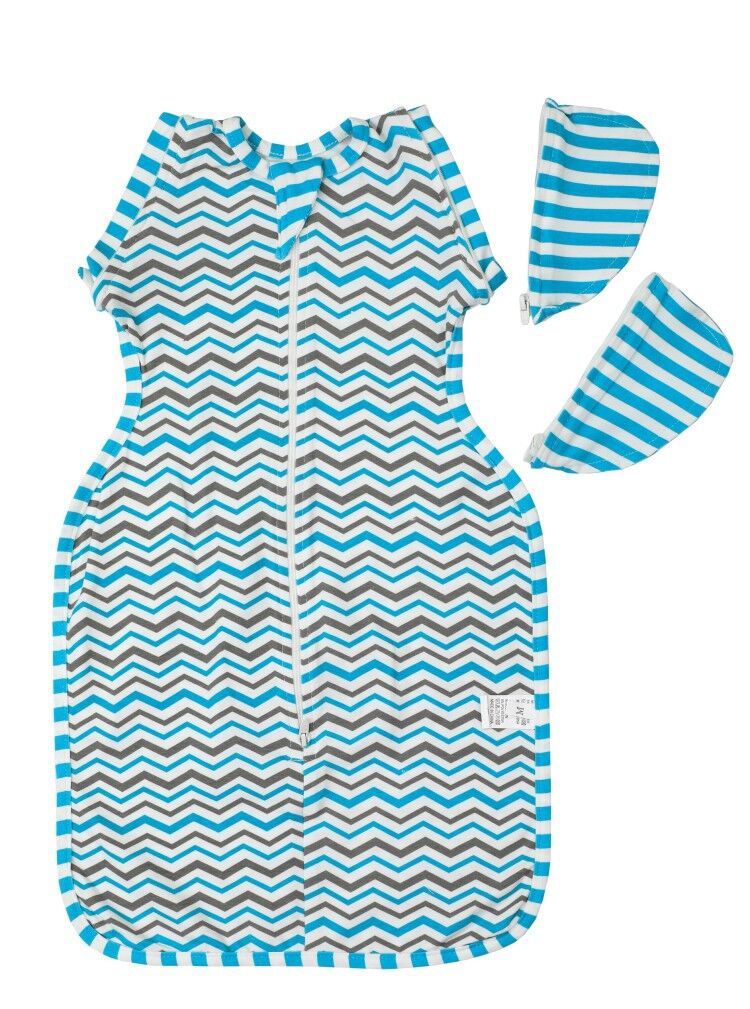 Pure Cotton Anti-scare Wraps Newborn Swaddle Sleeping Bag Baby Hug - Clear Vision™️Glasses