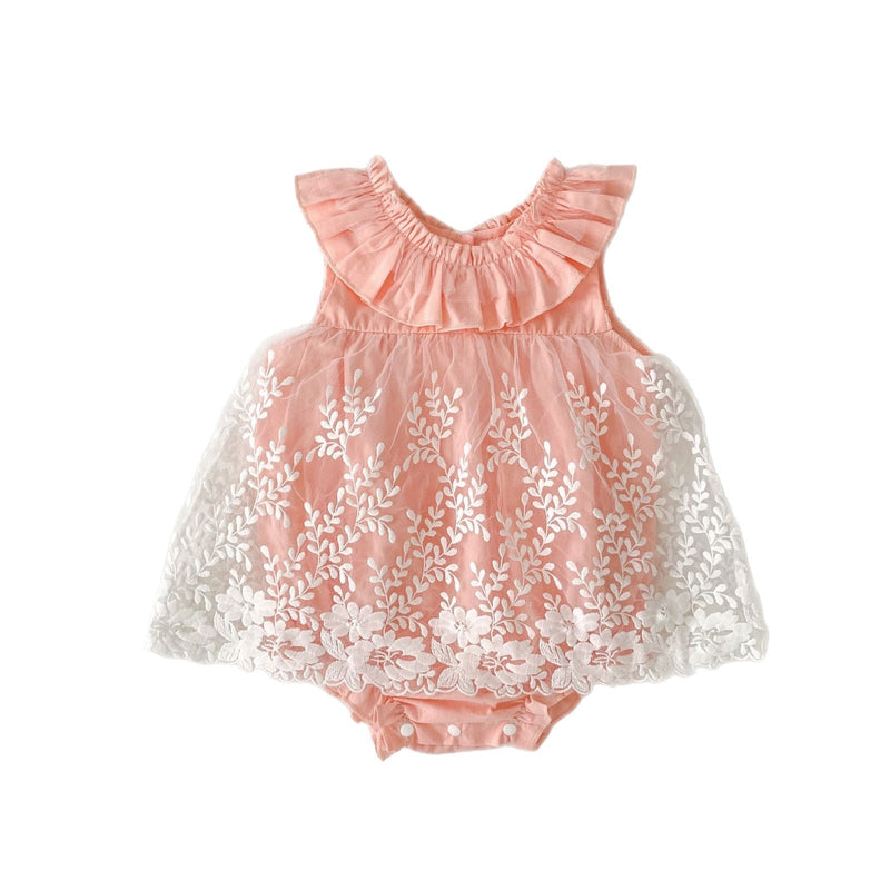 Baby Bodysuit Embroidered Soft Veil Jumpsuit - Clear Vision™️Glasses