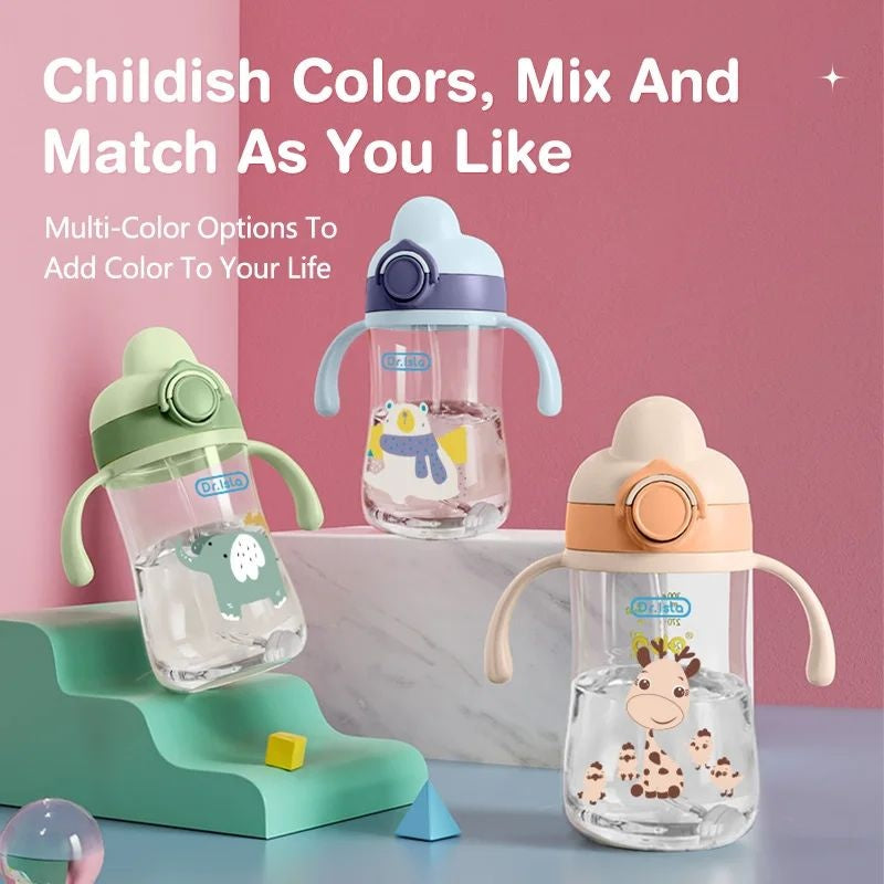 Portable Baby Water Bottles 300ml - Clear Vision™️Glasses