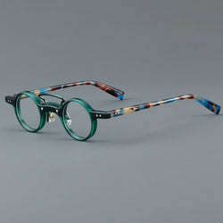 Plate Glasses Retro Frame Japanese Small Round Rim - Clear Vision™️Glasses