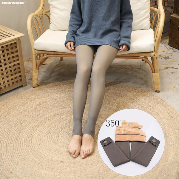 High-waisted belly leggings - Clear Vision™️Glasses