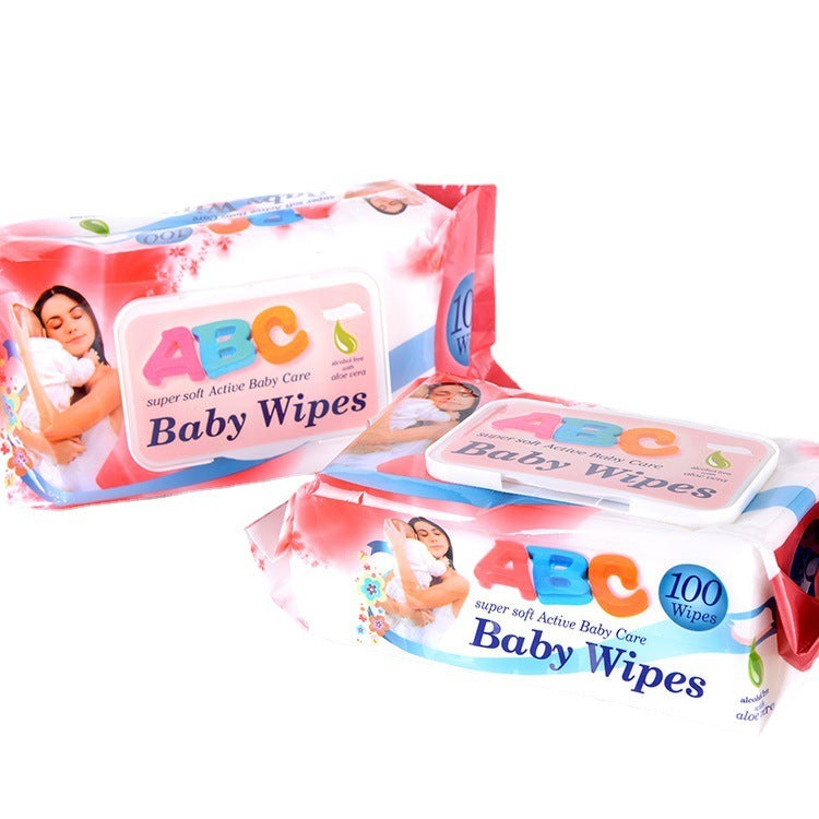 100 Pumping Baby Wipes Thickened Pearl Pattern Baby Wipes - Clear Vision™️Glasses