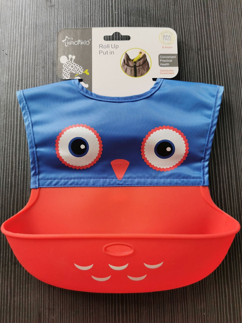 Silicone Baby Bibs Easily Wipe Clean Comfortable Soft Waterproof Bib Keeps Stains Off - Clear Vision™️Glasses