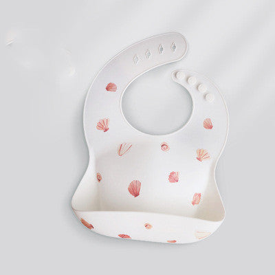 Baby Eating Bibs, Baby Waterproof Silicone Bibs, Feeding Rice Pockets - Clear Vision™️Glasses
