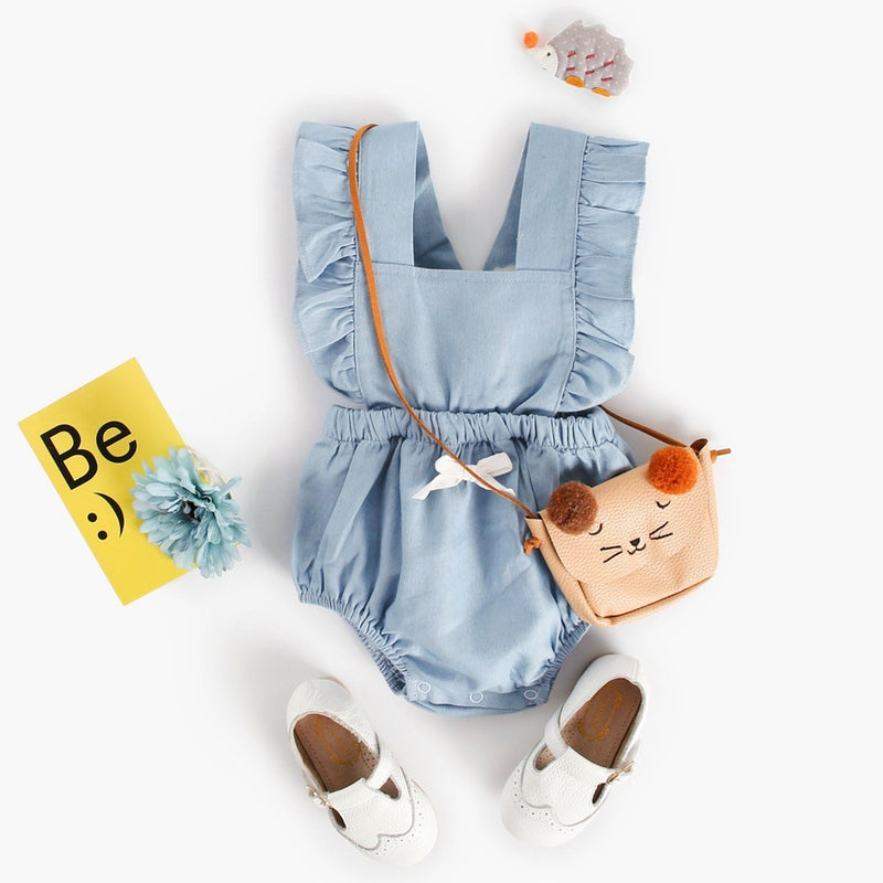Ins Denim Baby One-piece Bodysuits Baby Romper Spring - Clear Vision™️Glasses