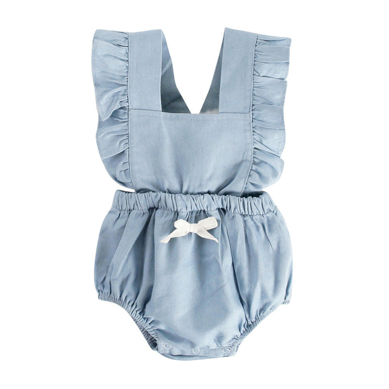 Ins Denim Baby One-piece Bodysuits Baby Romper Spring - Clear Vision™️Glasses