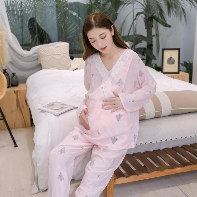 Nursing Clothes Air-conditioned Room Maternity Pajamas, Artificial Cotton Nursing Clothes - Clear Vision™️Glasses