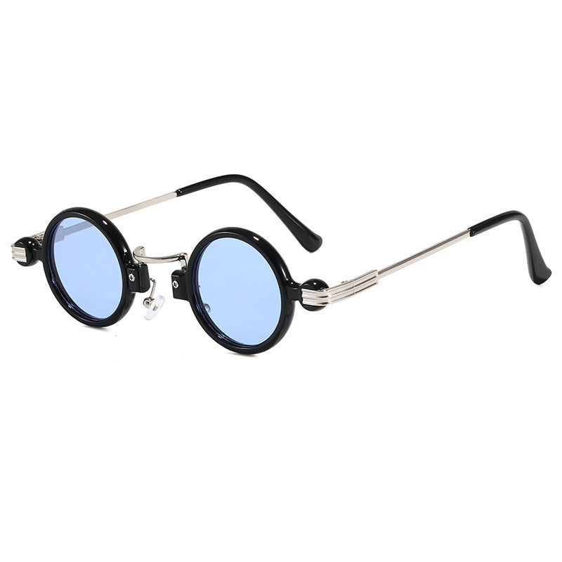 Steampunk New Sunglasses Retro Fashion Round Clock Glasses European And American Trend Wild Sunglasses - Clear Vision™️Glasses