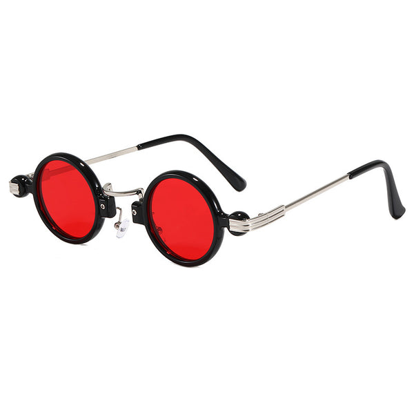 Steampunk New Sunglasses Retro Fashion Round Clock Glasses European And American Trend Wild Sunglasses - Clear Vision™️Glasses