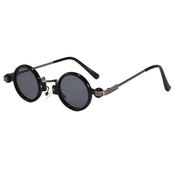 Steampunk New Sunglasses Retro Fashion Round Clock Glasses European And American Trend Wild Sunglasses - Clear Vision™️Glasses