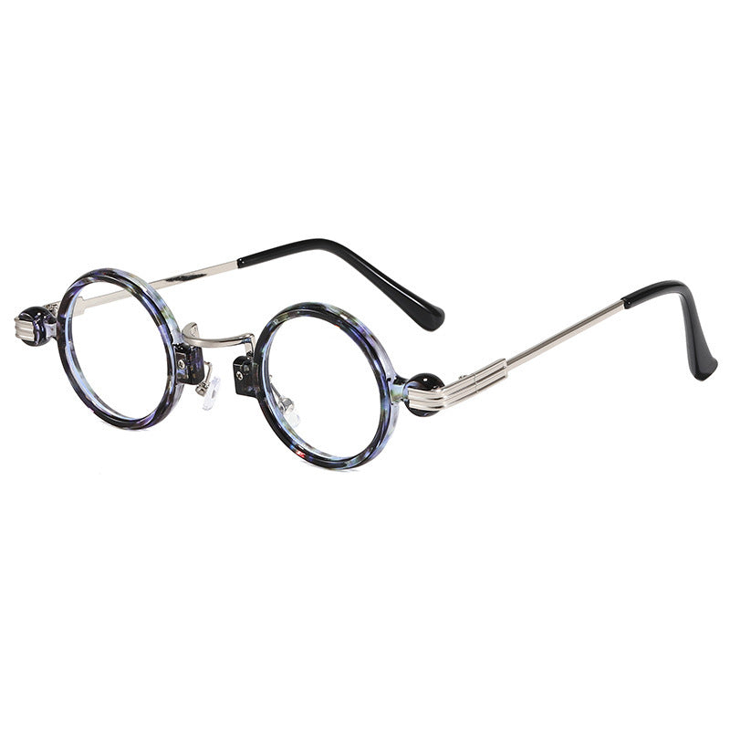 Steampunk New Sunglasses Retro Fashion Round Clock Glasses European And American Trend Wild Sunglasses - Clear Vision™️Glasses