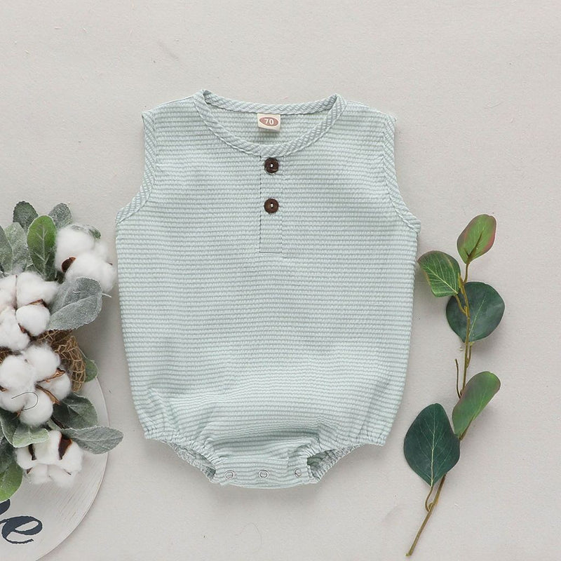 Baby Toddler Cotton And Linen Cute Climbing Romper Romper Bodysuit - Clear Vision™️Glasses