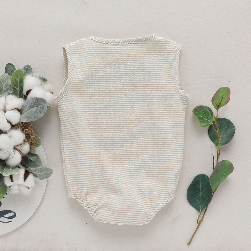 Baby Toddler Cotton And Linen Cute Climbing Romper Romper Bodysuit - Clear Vision™️Glasses