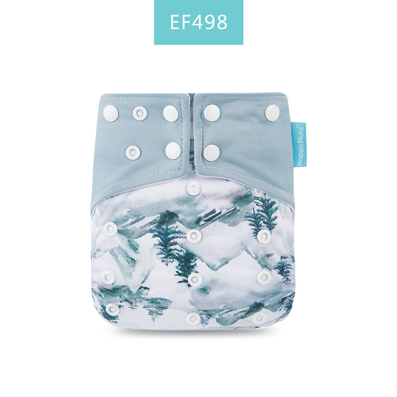 Happyflute Baby Cloth Diaper Waterproof Side Leakage Prevention Washable Diaper Pants Cloth Diaper Cloth Diaper Cover - Clear Vision™️Glasses