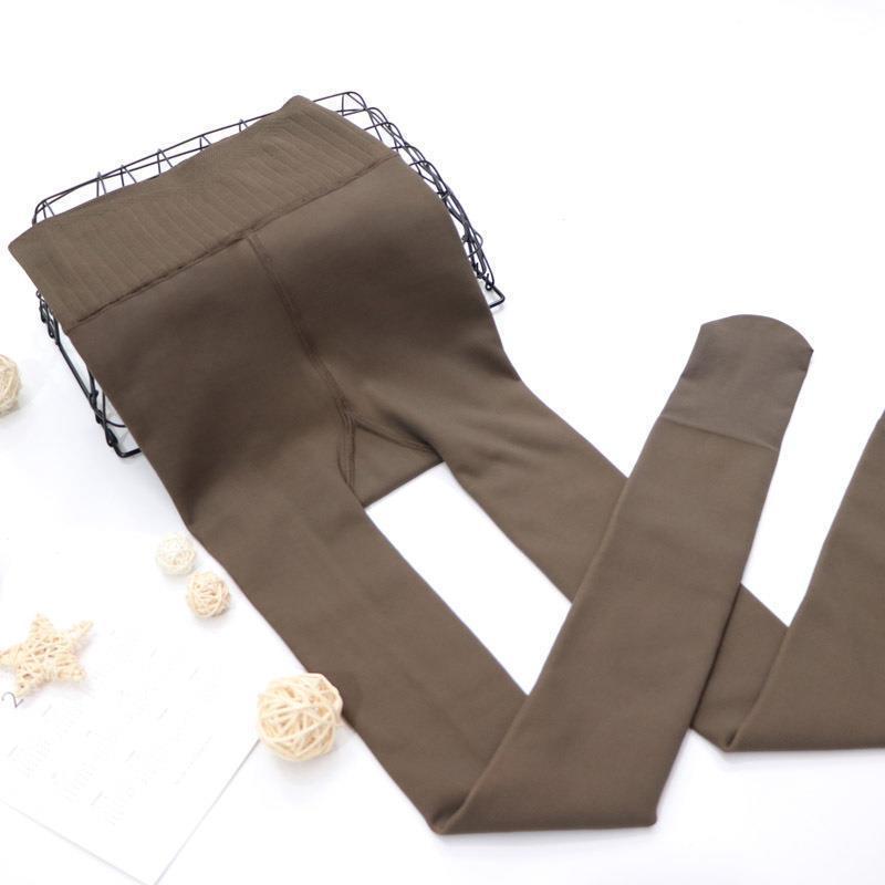 High-waisted belly leggings - Clear Vision™️Glasses