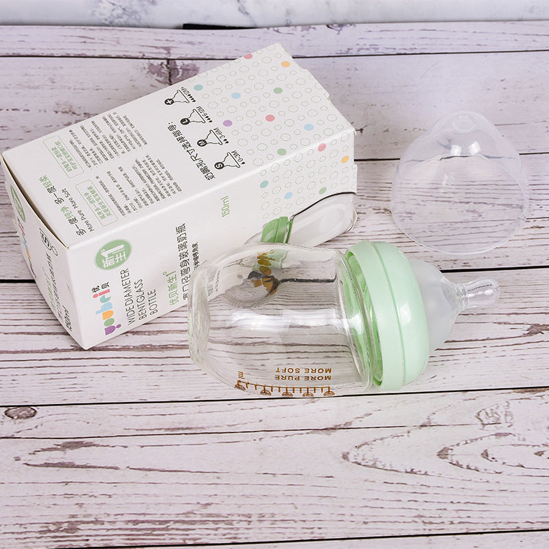 Borosilicate Glass Baby Bottles For Infants And Toddlers - Clear Vision™️Glasses