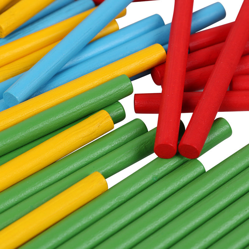 Wooden Montessori early education math toys - Clear Vision™️Glasses