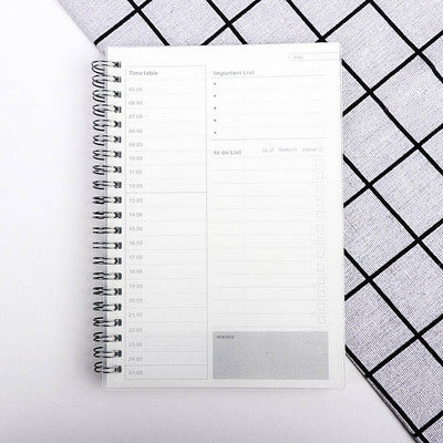Daily Planner Schedule Work Efficiency Stationery Book - Clear Vision™️Glasses