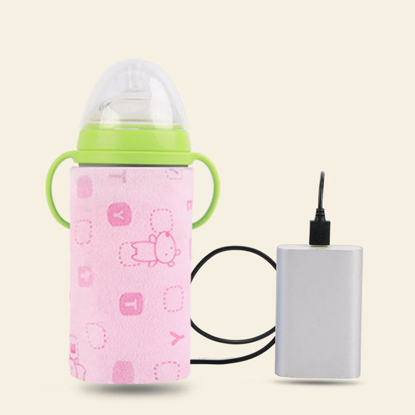 Baby Bottle Warmer Insulation Cover USB Car Portable - Clear Vision™️Glasses