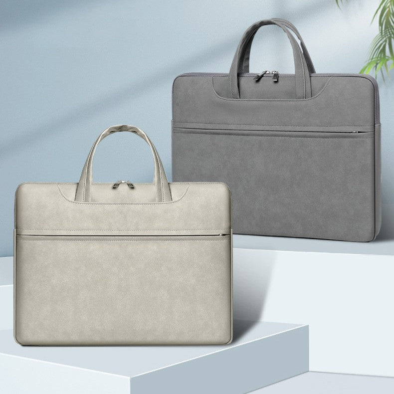 Laptop Case Tablet One Shoulder PU Leather Laptop - Clear Vision™️Glasses