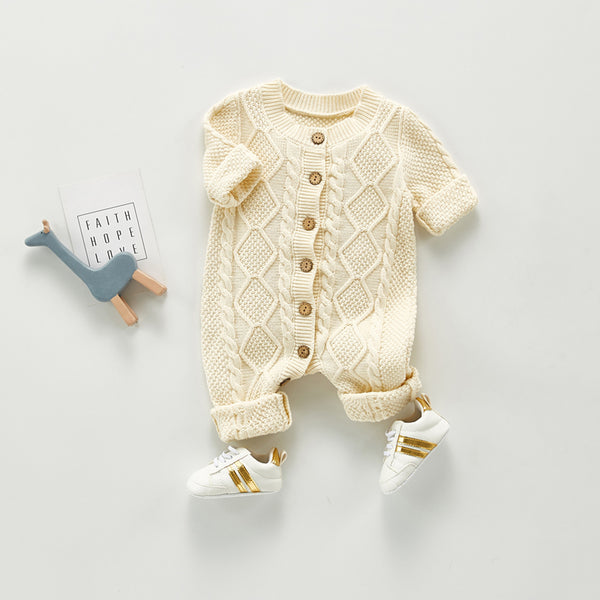 Baby cotton and woolen bodysuit - Clear Vision™️Glasses