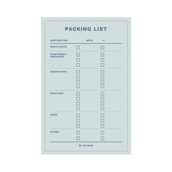 Daily Weekly Notepad Planner Tearable Message Memo Book - Clear Vision™️Glasses