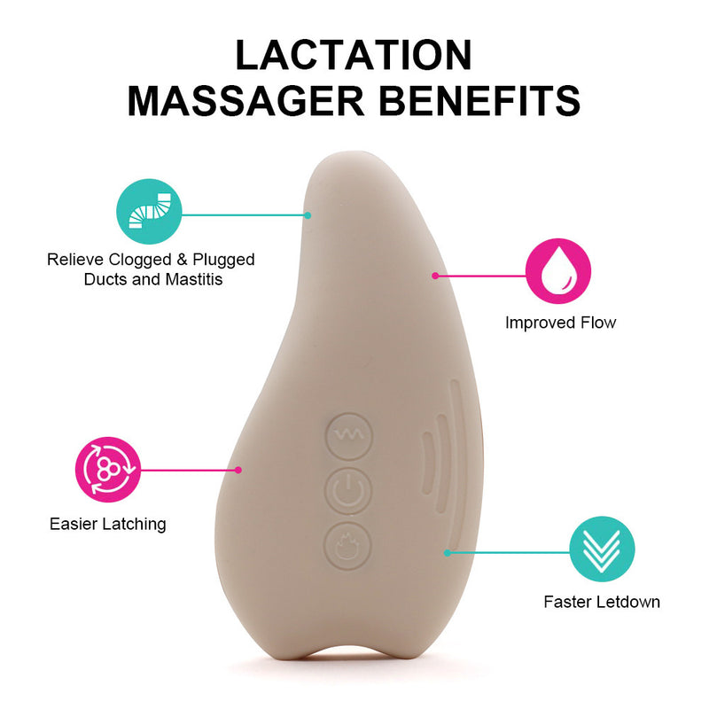Warming Female Postpartum Lactation Massager - Clear Vision™️Glasses