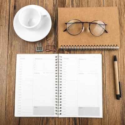 Daily Planner Schedule Work Efficiency Stationery Book - Clear Vision™️Glasses