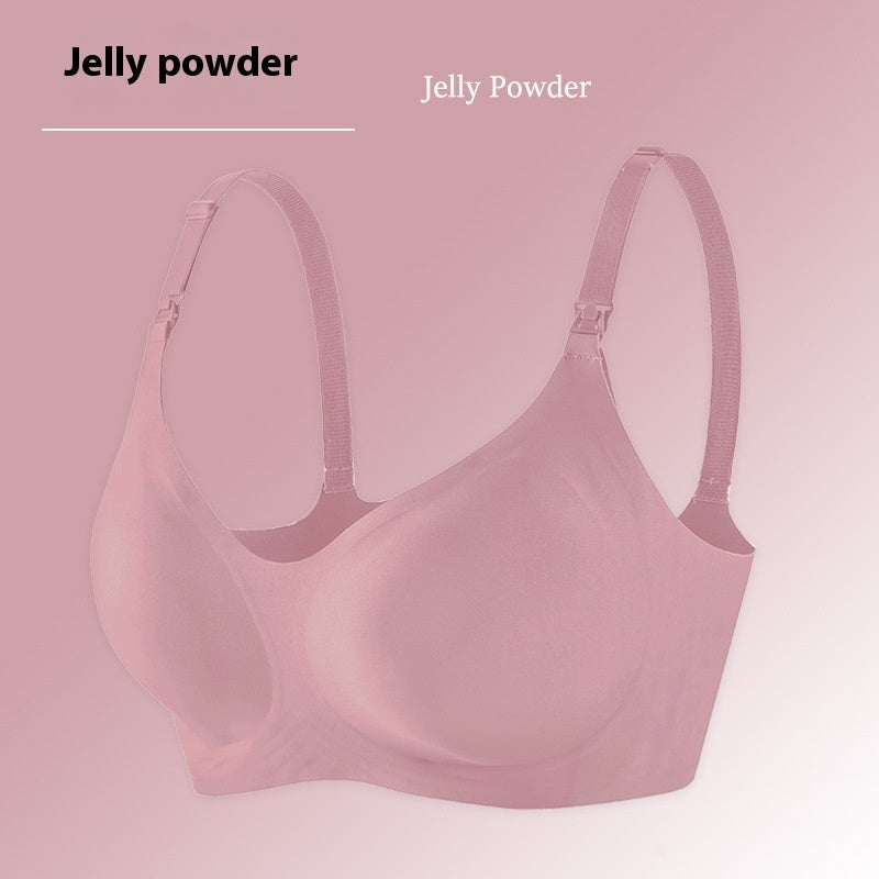 Jelly Stick Soft Support Nursing Underwear Busty Gathering Seamless Bras - Clear Vision™️Glasses