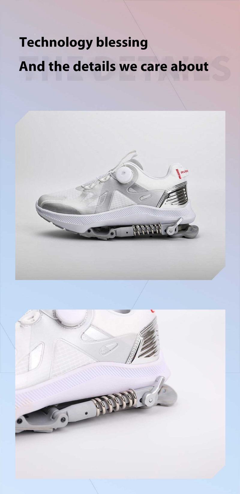 Black Tech Running Shoes Power Mechanical Running Shoes Marathon Running - Clear Vision™️Glasses