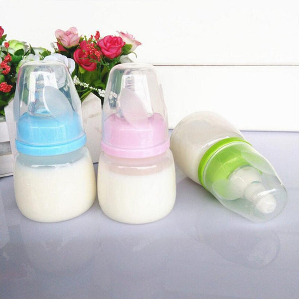 Brand New Infant Baby Feeding 0-18 Months Feeder 60ML PP Nursing Juice Milk Mini Hardness Bottle Baby Bottles And Nipples - Clear Vision™️Glasses
