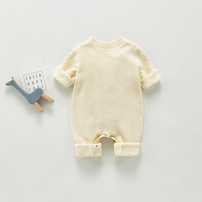 Baby cotton and woolen bodysuit - Clear Vision™️Glasses