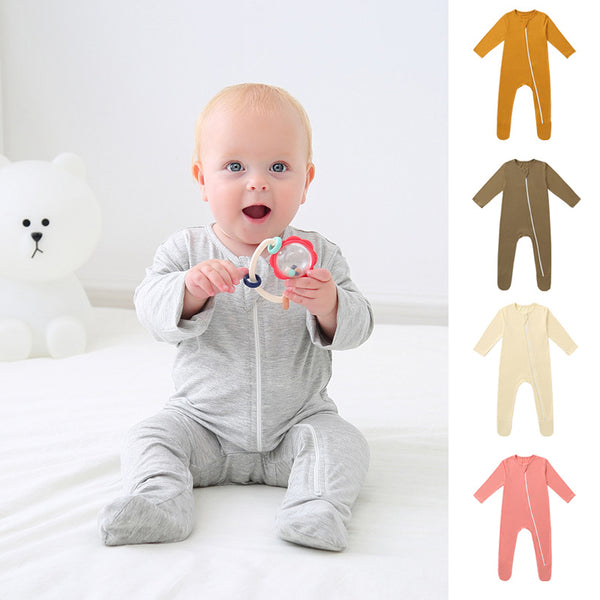 Breathable Baby Autumn Bamboo Fiber Romper - Clear Vision™️Glasses