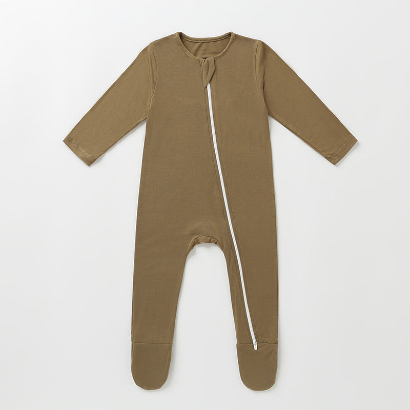 Breathable Baby Autumn Bamboo Fiber Romper - Clear Vision™️Glasses