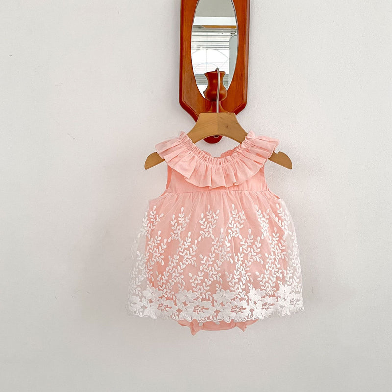 Baby Bodysuit Embroidered Soft Veil Jumpsuit - Clear Vision™️Glasses