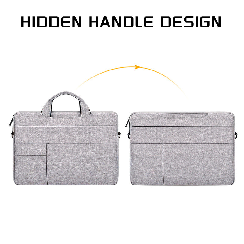 13-15.6 Inch Laptop Bag, Laptop Carrying Case Shoulder Strap Carrying Briefcase, Business Leisure Or School Laptop Bag - Clear Vision™️Glasses