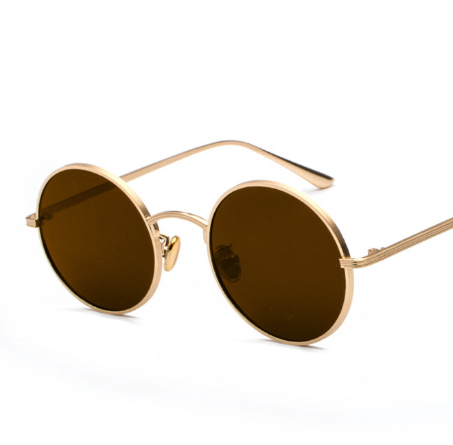 Fashion Simple Round Polarized Sunglasses - Clear Vision™️Glasses