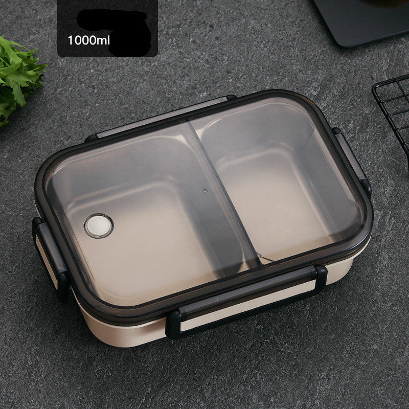 Stainless steel insulated lunch box - Clear Vision™️Glasses