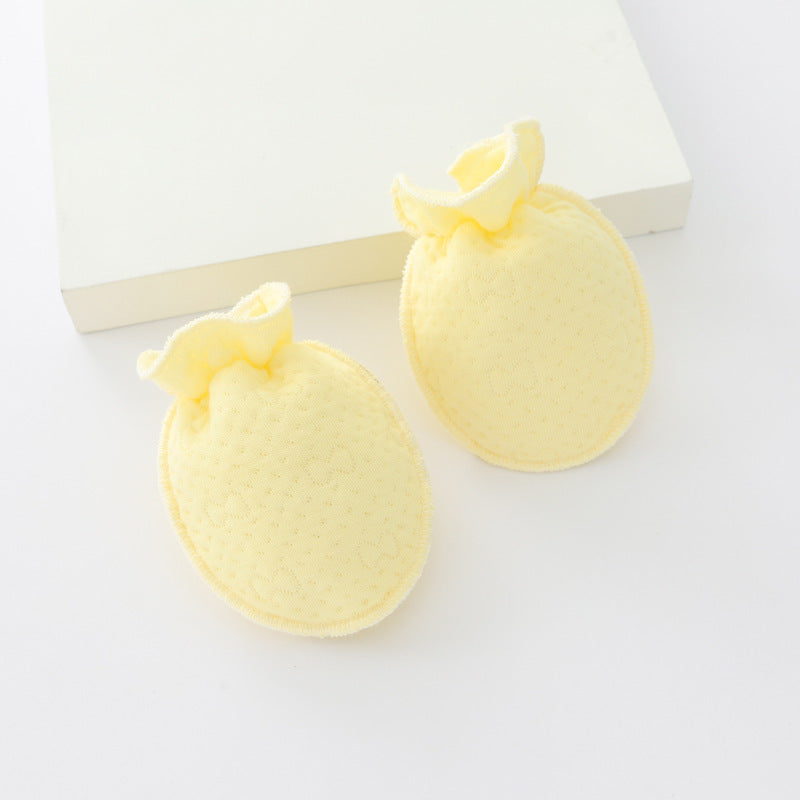 Newborn Warm Anti-scratch Glove Clip Cotton For Baby Protective Gloves - Clear Vision™️Glasses