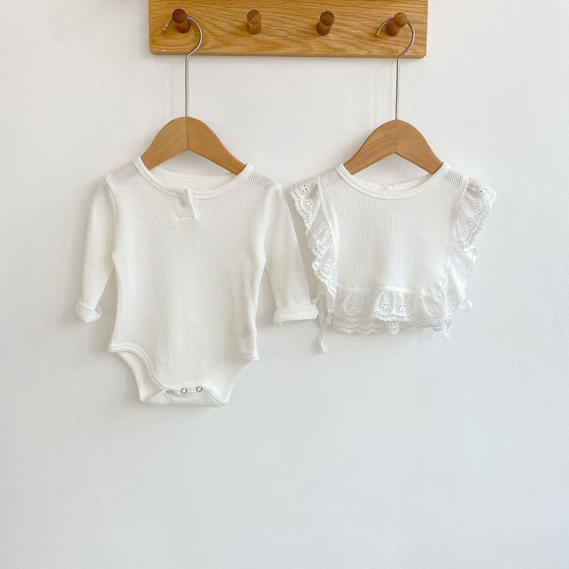 Autumn Solid Triangle Baby Solid Bodysuit - Clear Vision™️Glasses