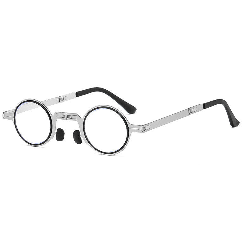 Folding Portable Hyperopia Glasses, Metal Frame Reading Glasses - Clear Vision™️Glasses