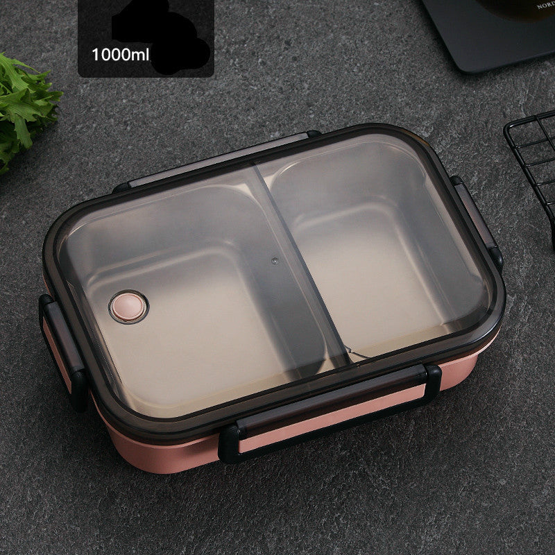 Stainless steel insulated lunch box - Clear Vision™️Glasses