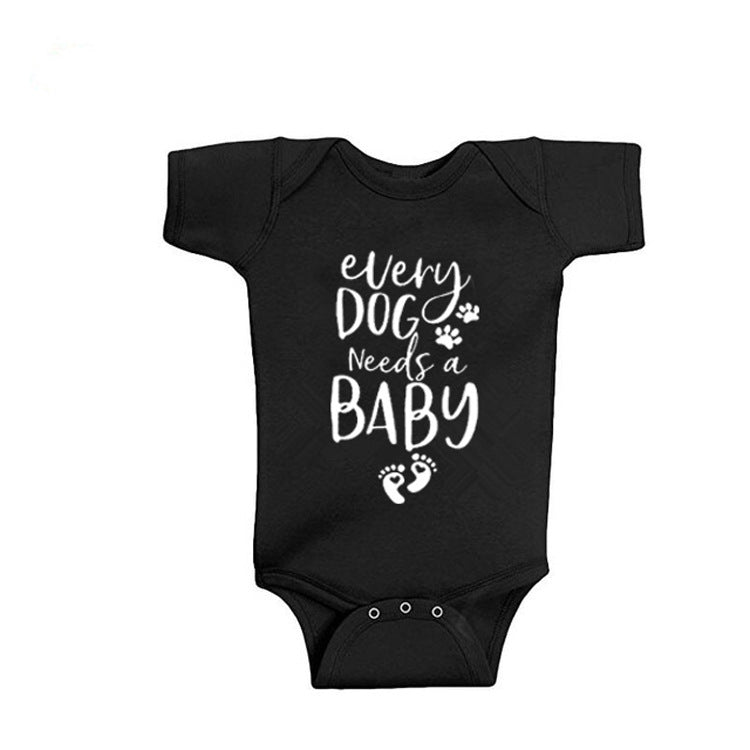 Printed Triangle Baby Romper Bodysuit - Clear Vision™️Glasses