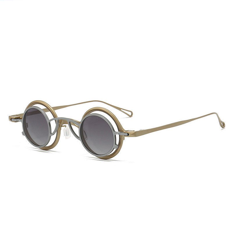 Perfect Circle Sunglasses Clip Glasses Frame - Clear Vision™️Glasses