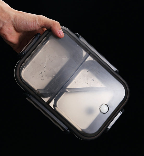 Stainless steel insulated lunch box - Clear Vision™️Glasses