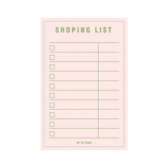 Daily Weekly Notepad Planner Tearable Message Memo Book - Clear Vision™️Glasses