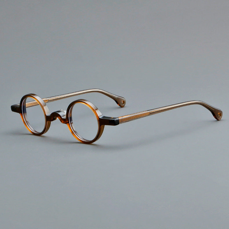 Acetate Frames Retro Round Glasses - Clear Vision™️Glasses