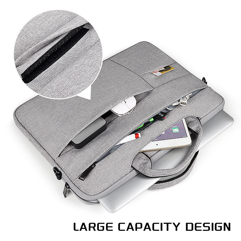 13-15.6 Inch Laptop Bag, Laptop Carrying Case Shoulder Strap Carrying Briefcase, Business Leisure Or School Laptop Bag - Clear Vision™️Glasses